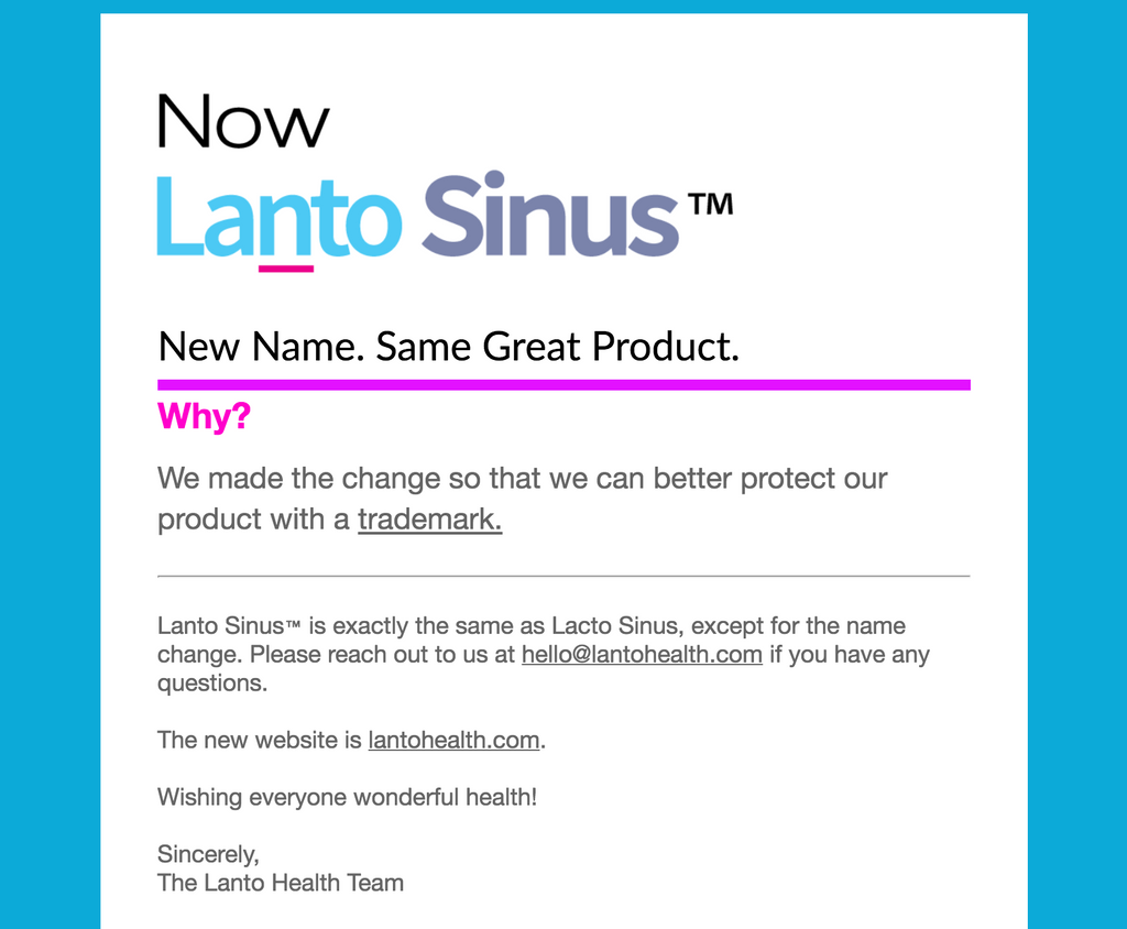 Now Lanto Sinus™